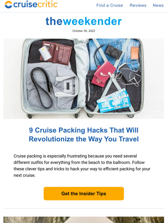 Cruisecritic 9 Cruise Packing Hacks You Need to Know Milled