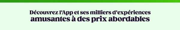 Découvrez l'application Groupon