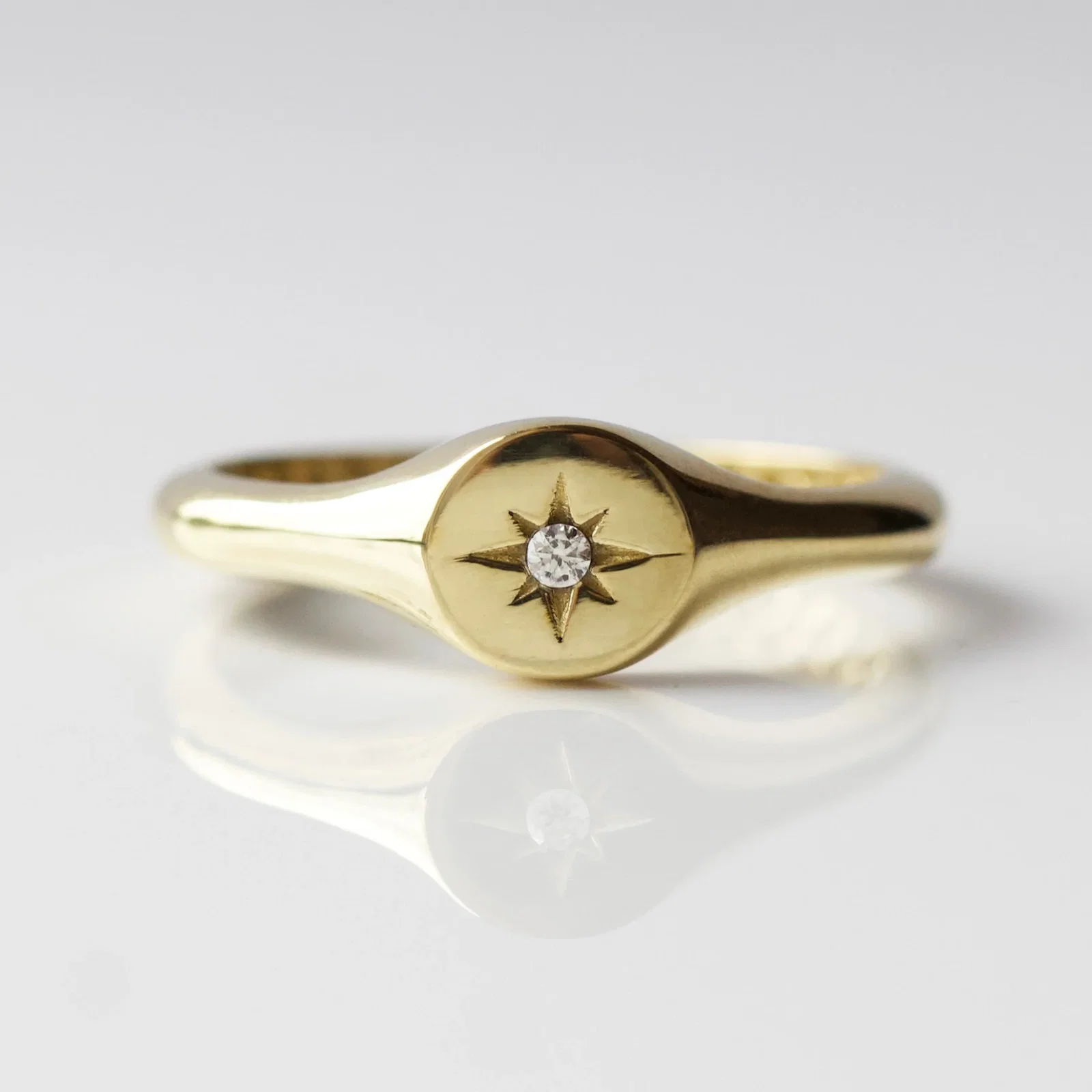 Image of North Star Signet Ring