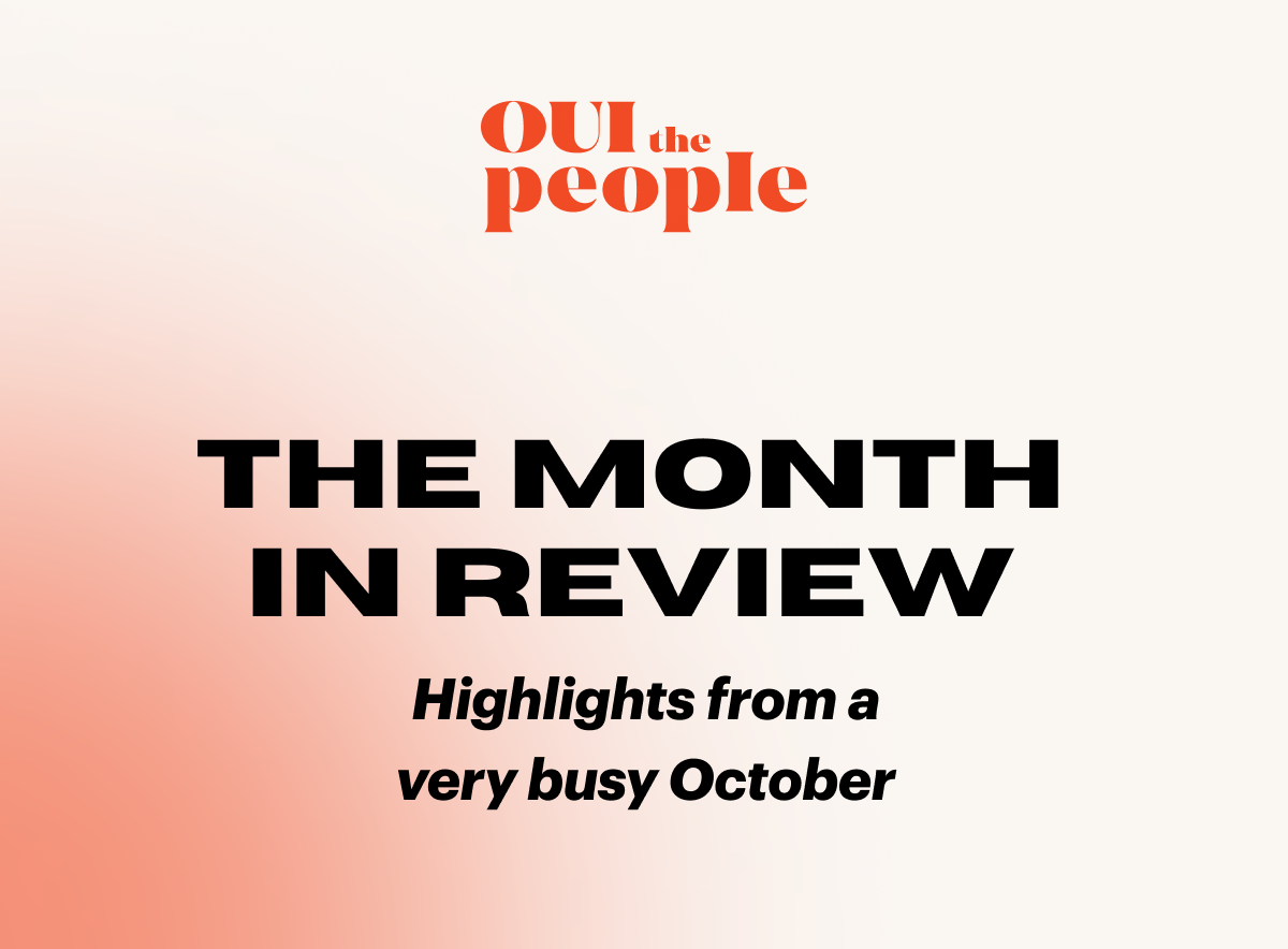 The month in review