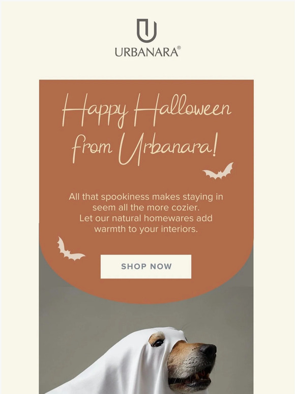 Happy Halloween from Urbanara! 🎃