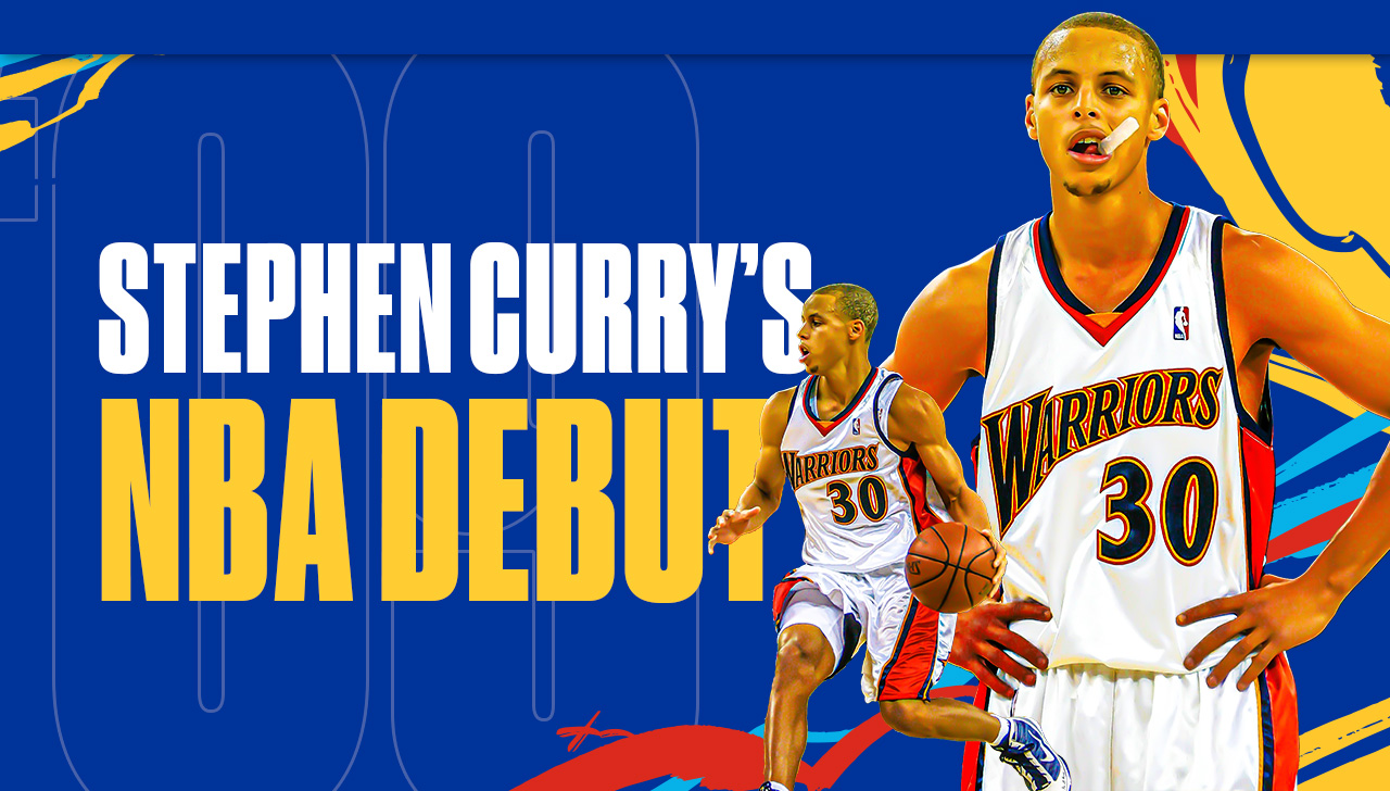 Golden State Warriors Shop Relive Stephen Curry’s NBA Debut 13 Years