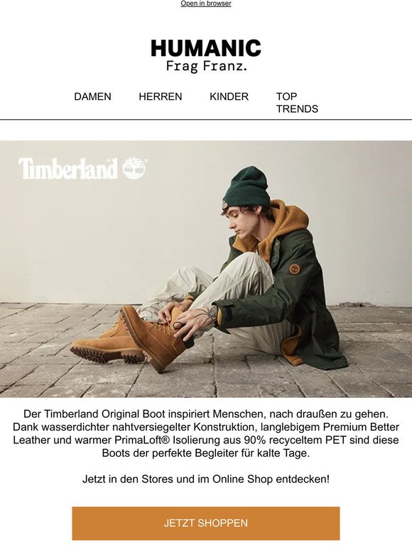 Timberland ✌️ Boots aus langlebigem Premium Leder 