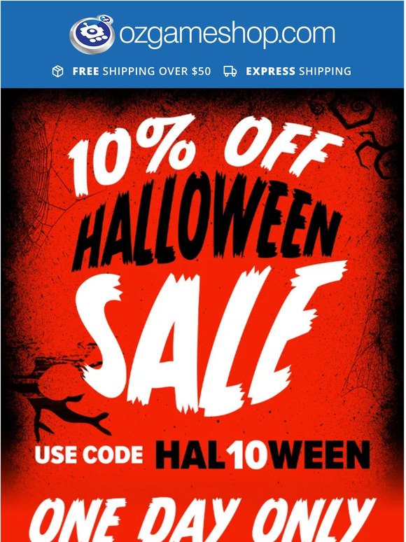 🎃 Last Chance to get 10% OFF!