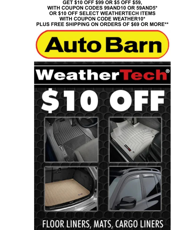 WeatherTech All-Weather Floor Mats - Free Shipping