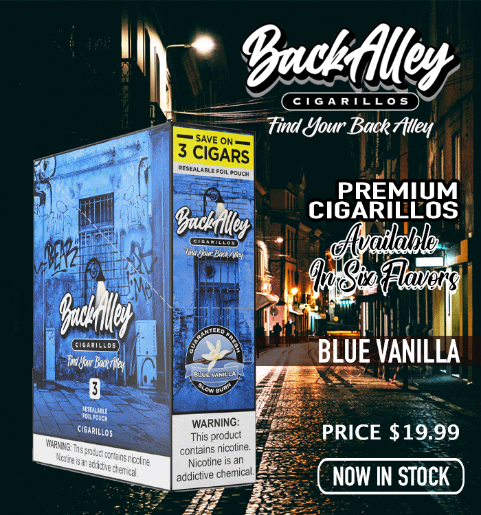 Gotham Cigars New Back Alley Cigarillos Now Available! Milled