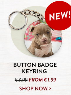 Button badge keyring | was €3.99 from €1.99