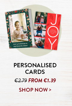 Personalised cards | was €2.79 from €1.39