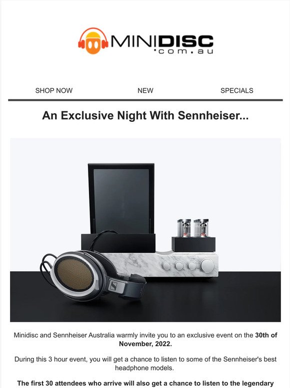 An Exclusive Night with Sennheiser...