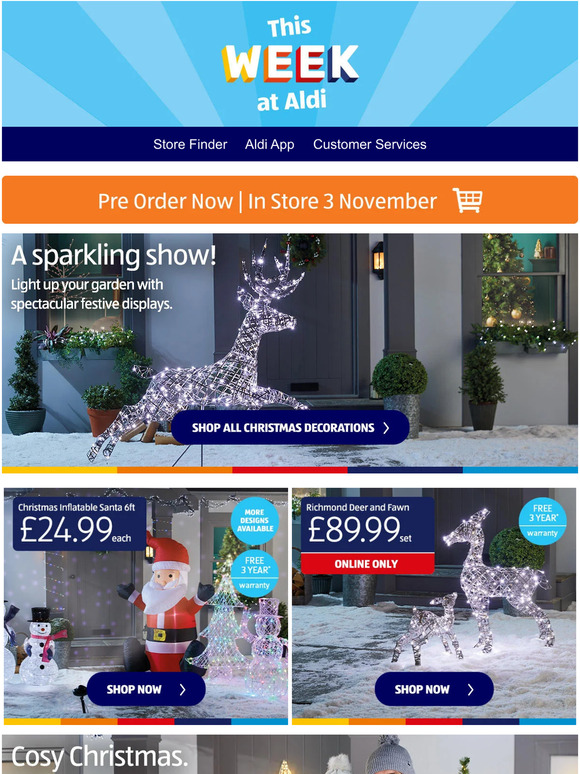 Aldi UK This week’s Specialbuys are now available to preorder! Milled