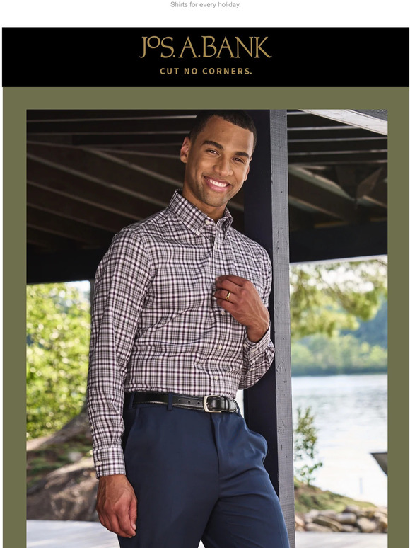 Jos. A. Bank Winterready style. Milled