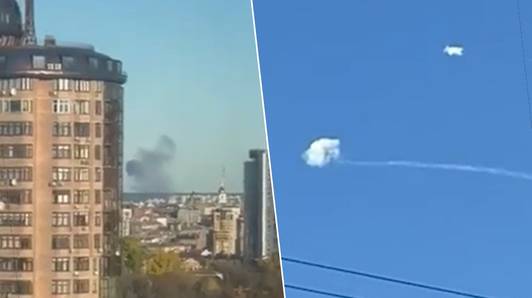 Opnieuw meerdere explosies in Kiev en andere Oekraïense steden: “Rusland heeft meer dan 50 kruisraketten gelanceerd” 