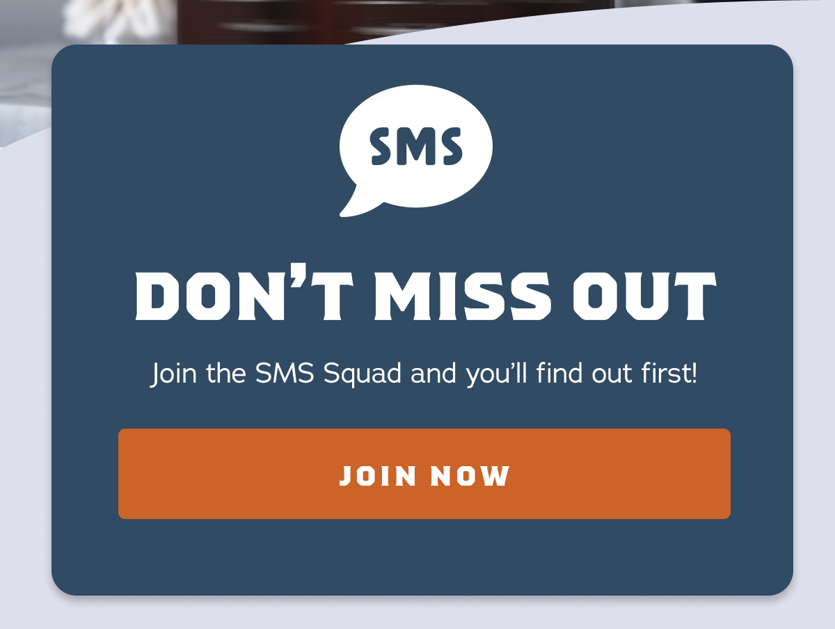 Don't Miss Out - JOIN NOW
