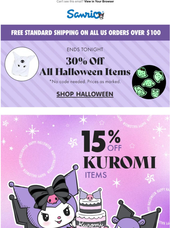 💜 15% OFF | Happy Birthday, Kuromi! 🖤