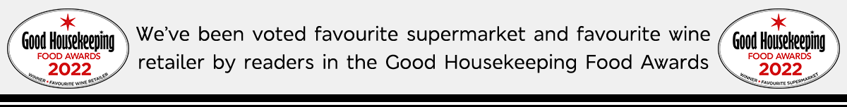 We’ve been named favourite supermarket and favourite wine retailer at the Good Housekeeping Food Awards