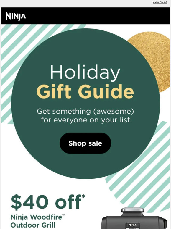 Ninjakitchen The ultimate gift guide for the foodie in your life 🎁