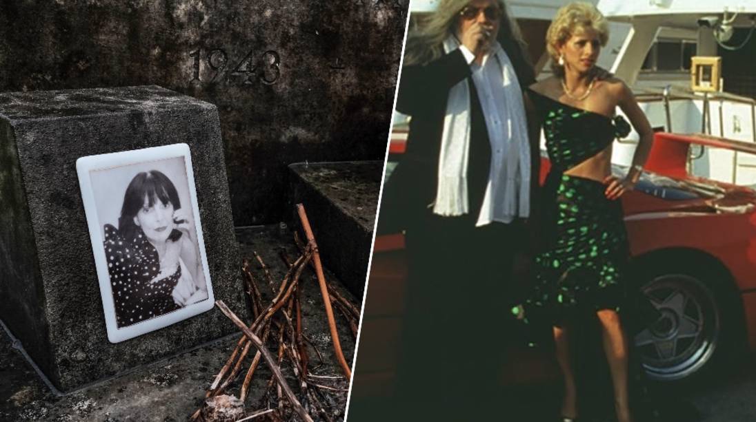 Het ‘diepvriesgraf’ van Niki Annys, de kappersdochter die het hart stal van Jean-Pierre Van Rossem: “Ze verstopte mijn 10 miljoen Belgische franken achter een schilderij. Na haar dood waren die weg”