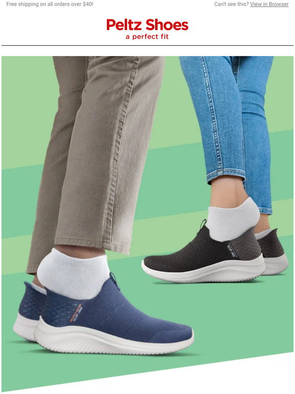Peltz Shoes: 🚨 NEW: Slip-Ins from Skechers >>> | Milled