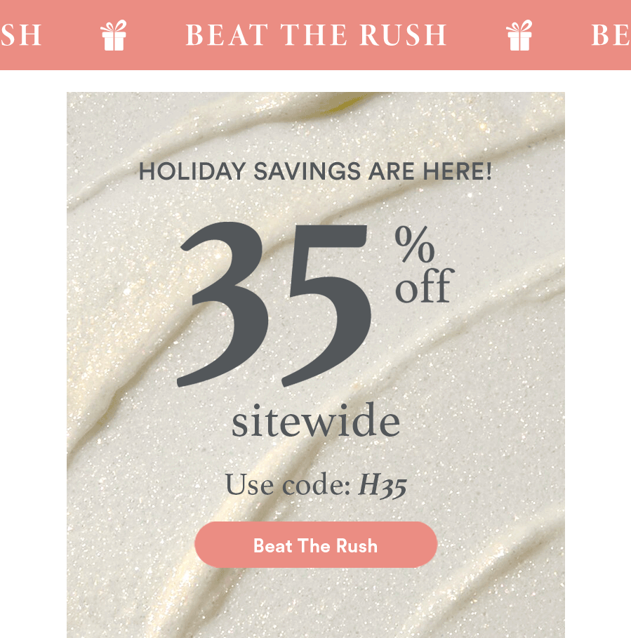 35% OFF Sitewide | Code: H35
