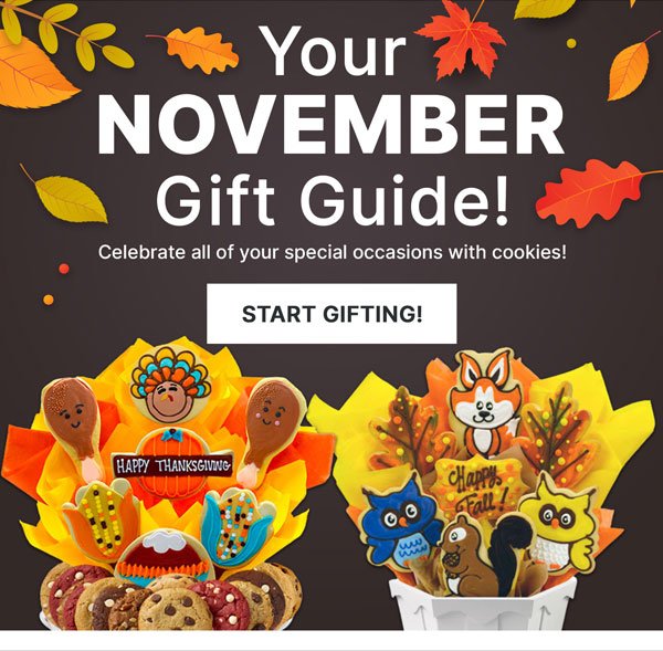 Your NOVEMBER Gift Guide!