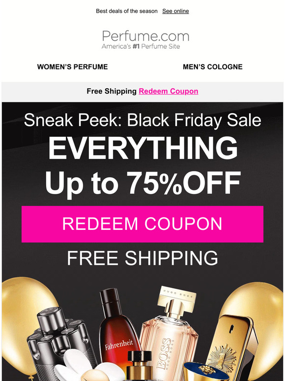 Fragrance X Sneak Peek Black Friday Savings on EVERYTHING Milled