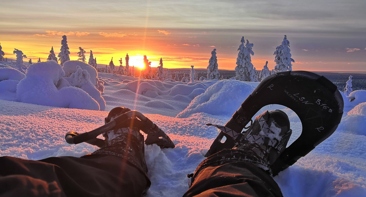 Snowshoeing