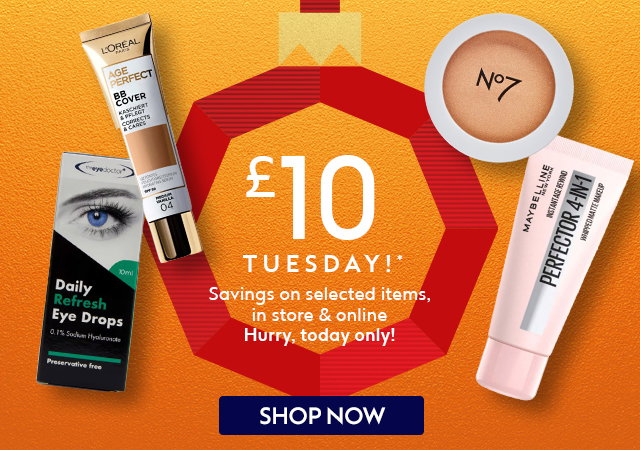 £10 Tuesday! 
