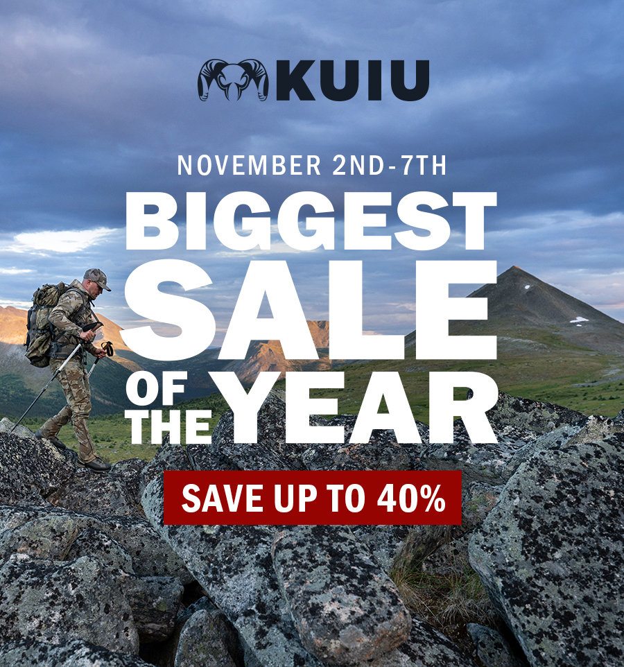 KUIU Our Biggest Sale of the Year Starts Tomorrow Milled