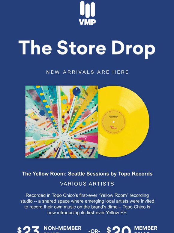 The Store Drop featuring Topo Records 🎧
