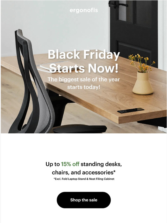 Black Friday Starts Now!