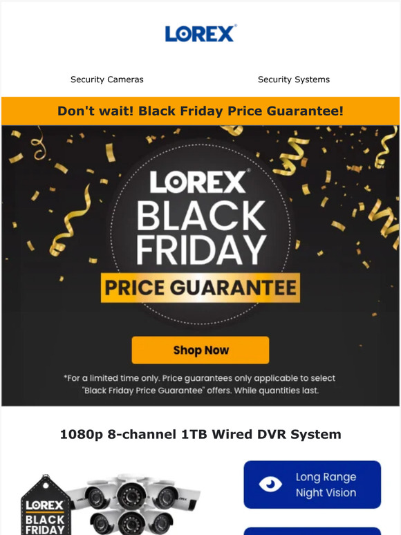 lorex cyber monday