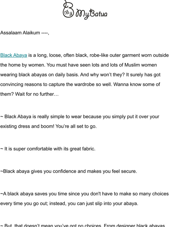 Reasons You Can Never Go Wrong with Black Abayas