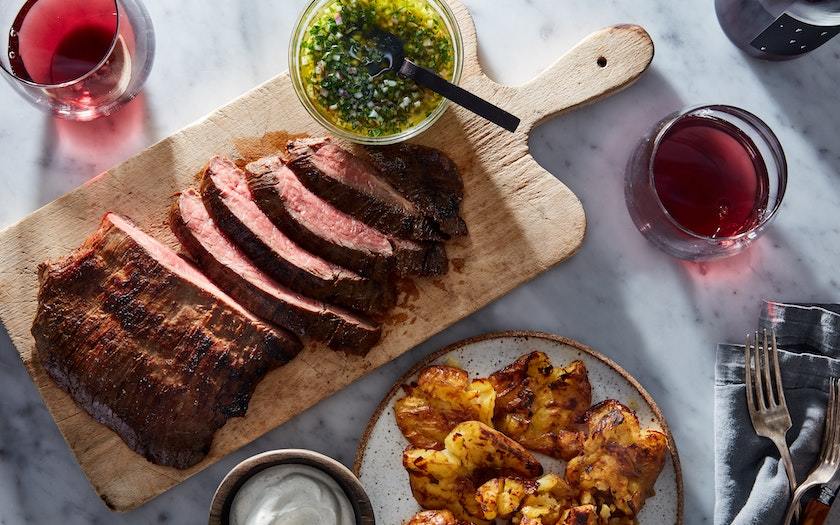 Momofuku Sheet-Pan Soy Marinated Steak