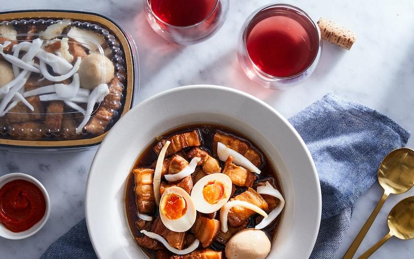 Pork Belly with Young Coconut and Thai Chile