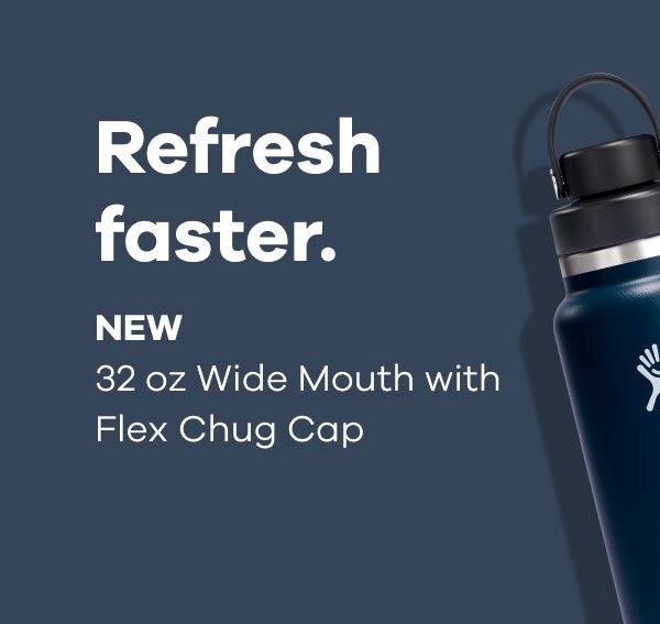 32 oz Wide Mouth With Flex Chug Cap - Agave