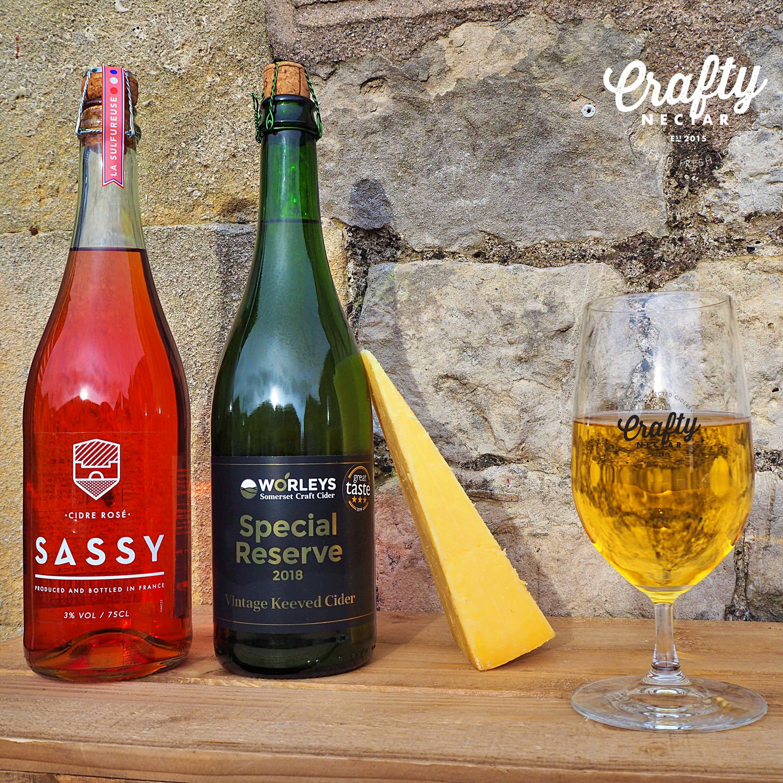 Classic Fine Cider and Cheese Box