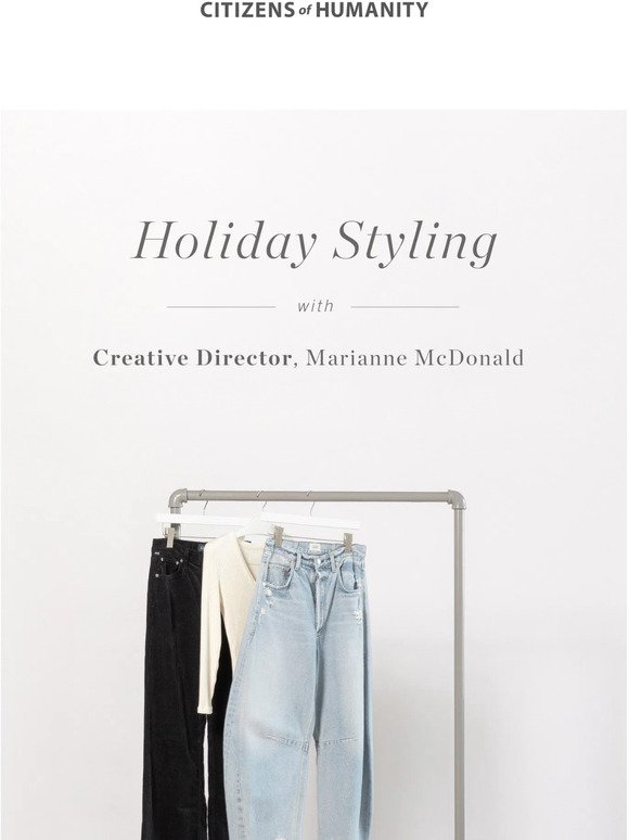 Holiday Styling with Creative Director, Marianne McDonald