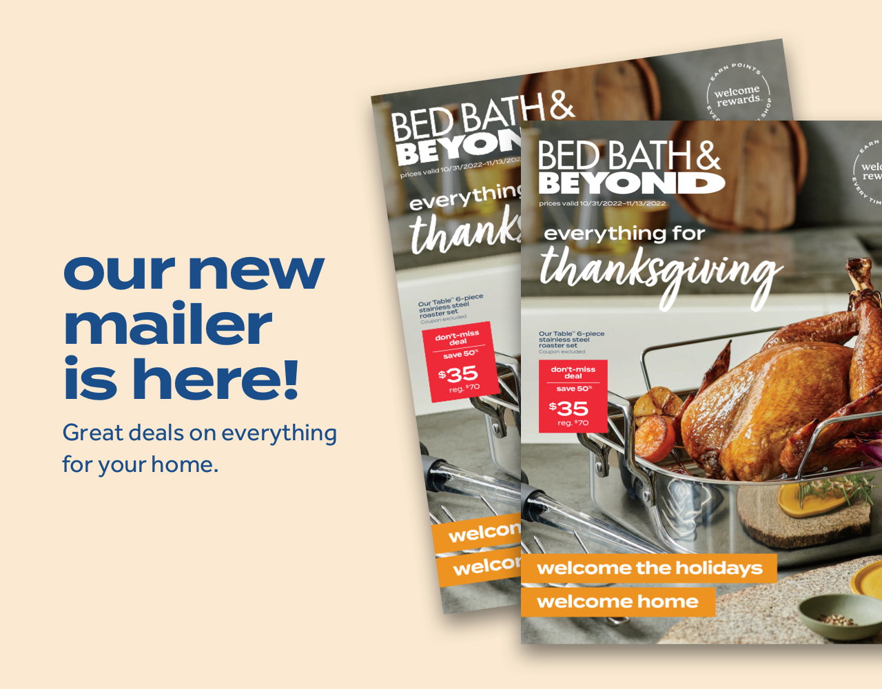 our new mailer is here! great deals on everything for your home.