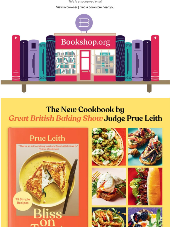 Great British Baking Show Judge Prue Leith's New Cookbook