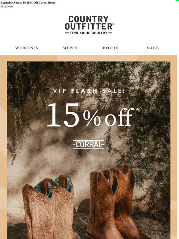 CountryOutfitter.com: New To Sale | Milled