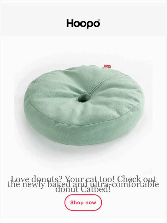 Out now! The Donut Cat Bed!😽🍩
