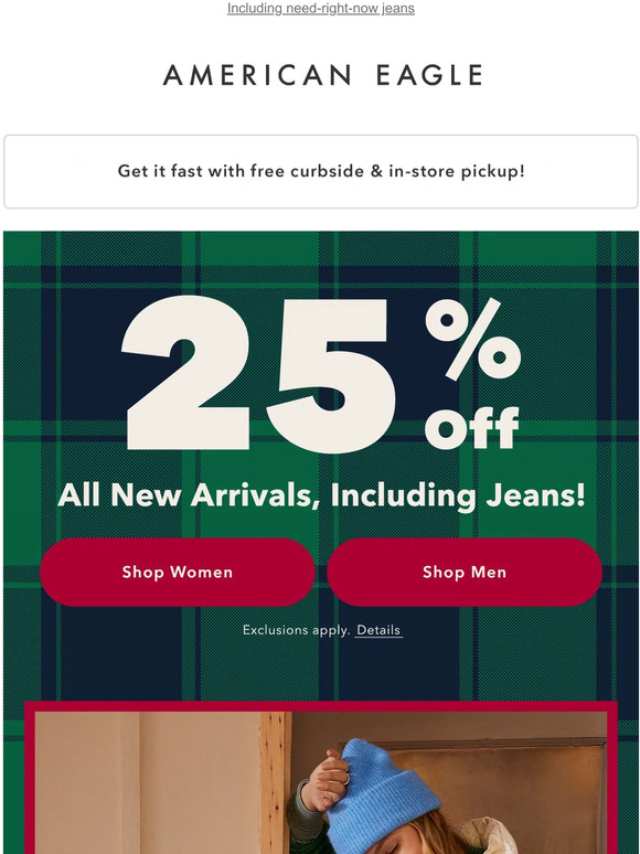 American Eagle NEW 👏 ARRIVALS 👏 25 OFF Milled