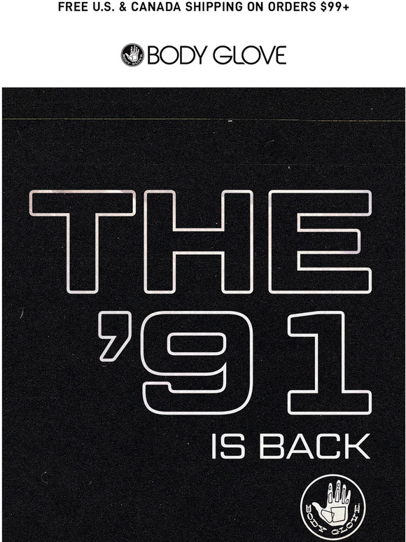 Body Glove JUST DROPPED THE ICONIC '91 Milled