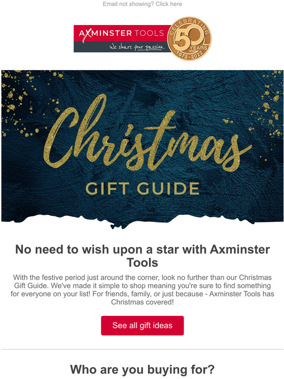 Axminster Tools Christmas Gift Guide Milled