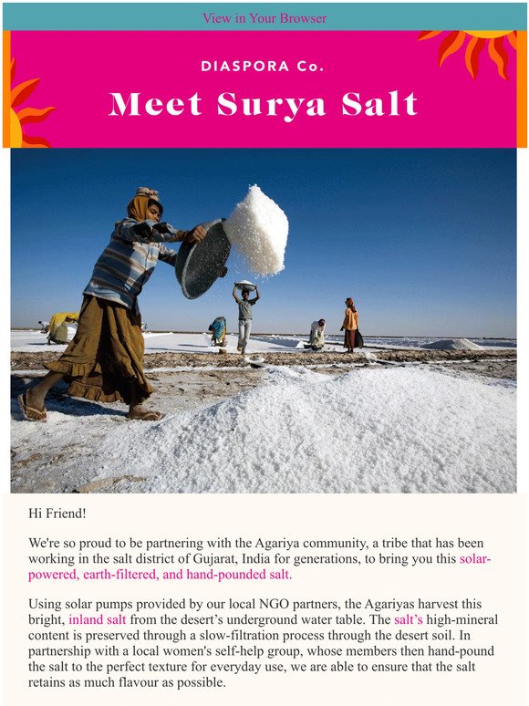 NEW: The Diaspora Co. Surya Salt 🌞🧂✨