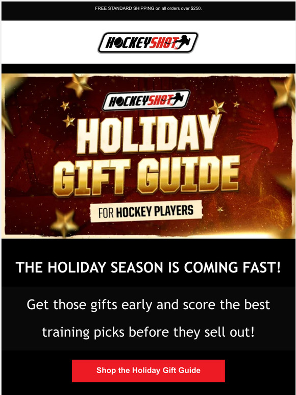 🎁 The HockeyShot Holiday Gift Guide is here! 🎁