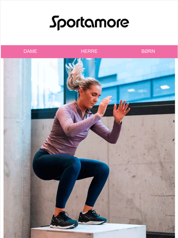Sportamore: Udforsk det seneste til din træning | Milled