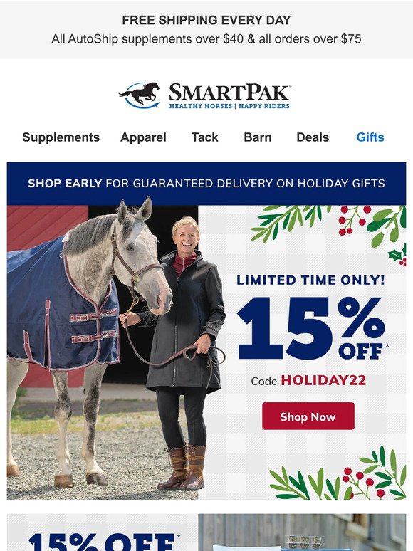SmartPak Equine Your Promo Code Is About To Expire Milled