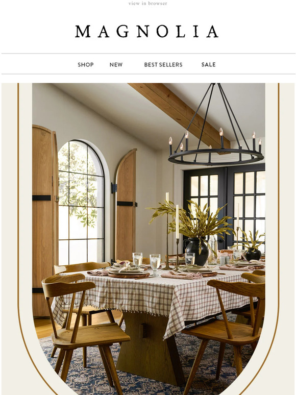 Magnolia Email Newsletters Shop Sales, Discounts, and Coupon Codes