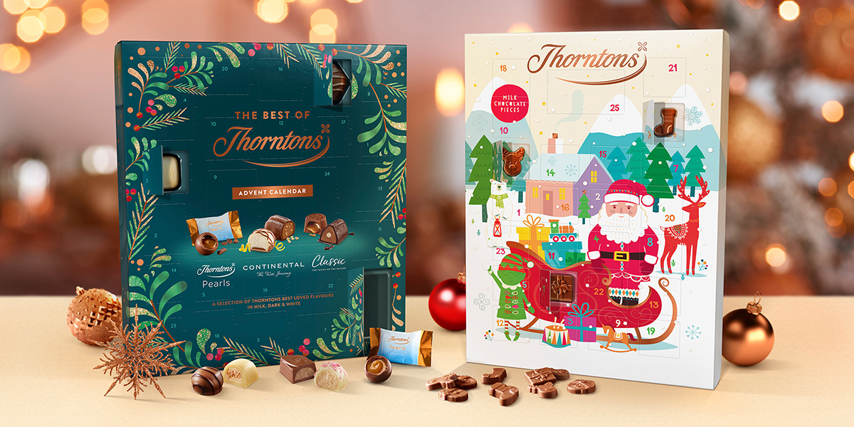 Thorntons Advent calendars have arrived! 🎅 Milled